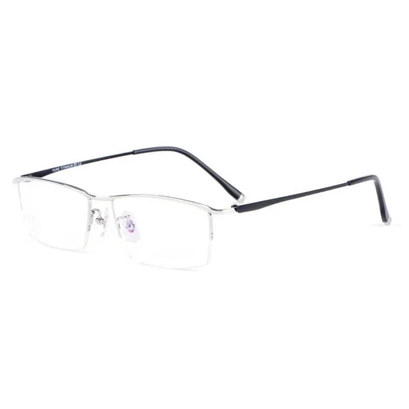Reven Jate очки полуобода очки титановая оправа оптические линзы по рецепту очки оправа очки
