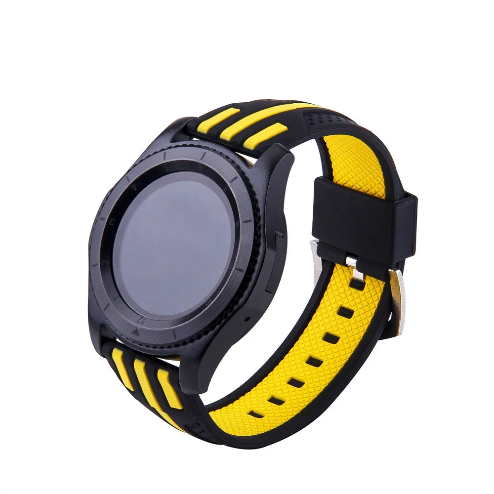 Ремешок силиконовый для Samsung Galaxy Watch 46 мм Gear S3 Frontier band браслет часов Huawei watch GT S 3 22
