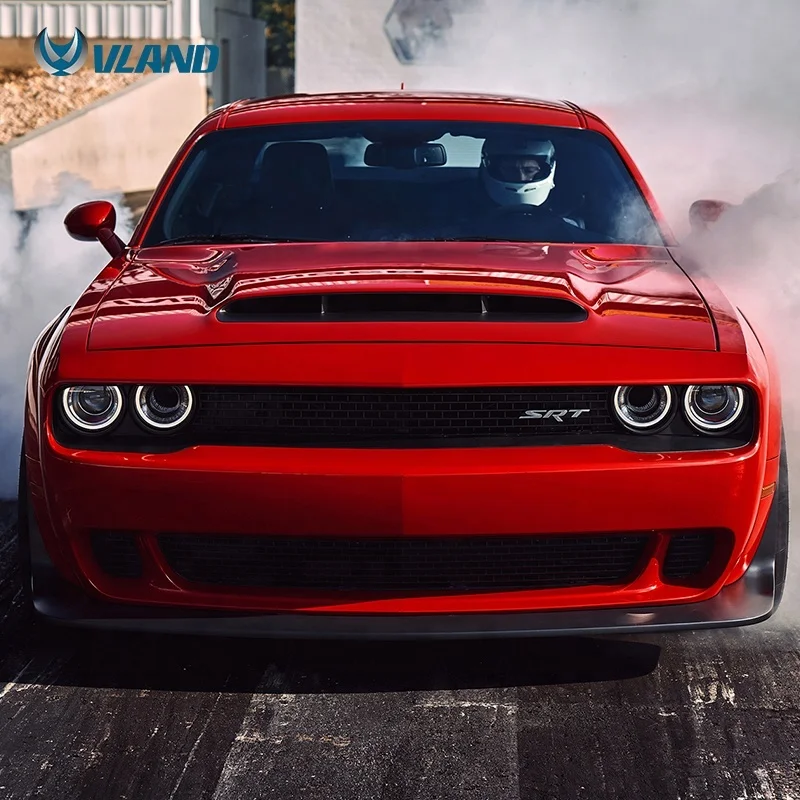 Автомобильный передний светильник Dodge Challenger светодиодный 2008 2009 2010 2011 2012 2013