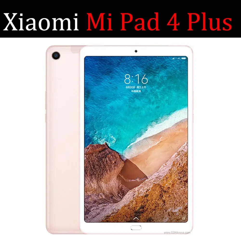 QIJUN, флип-чехол для планшета, для Xiaomi Mi pad 4 Plus, 10,1 дюймов, смарт, пробуждение, сон, кожаный защитный чехол, откидная подставка, чехол, сумка