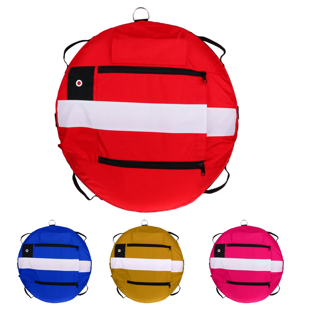 Freediving Buoy Inflatable Safe Float for Scuba Diving Spearfishing Snorkeling Underwater Sports Accessories
