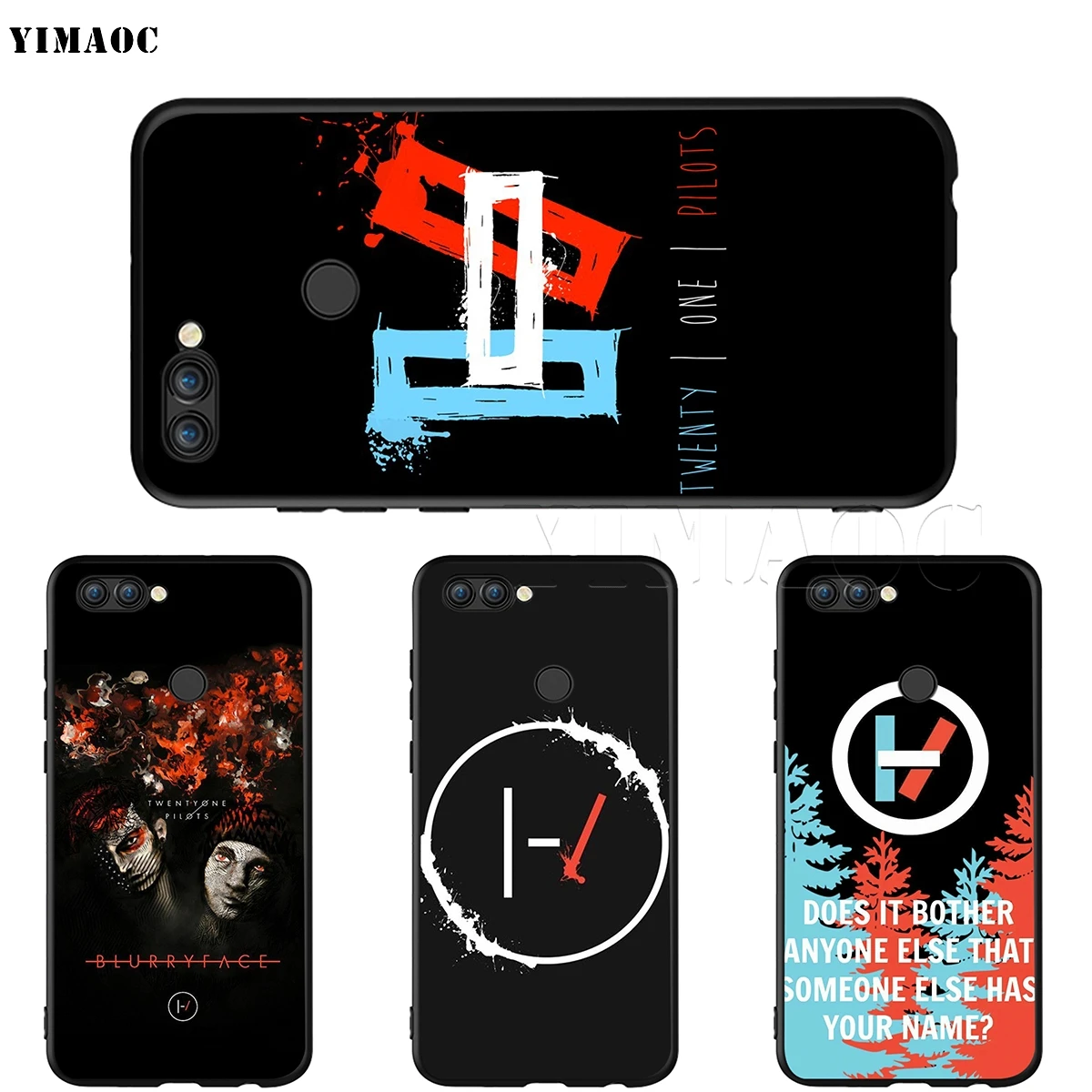 Силиконовый чехол YIMAOC Twenty One Pilots Тайлер Иосиф для Huawei Honor 6a 7a 7c 7x8 9 10 Lite Pro Y6 Prime 2018