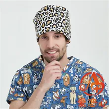 Хирургический Шапки для длинных волос доктор Шапки и медсестер Шапки хлопок