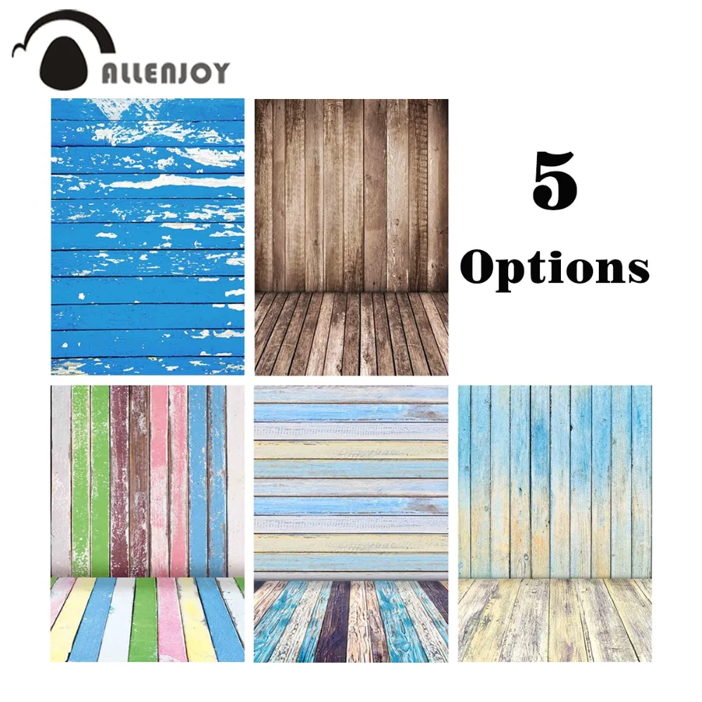 

Allenjoy spring photography backdrop small size wood board Easter photophone background for photo photozone photocall thin vinyl