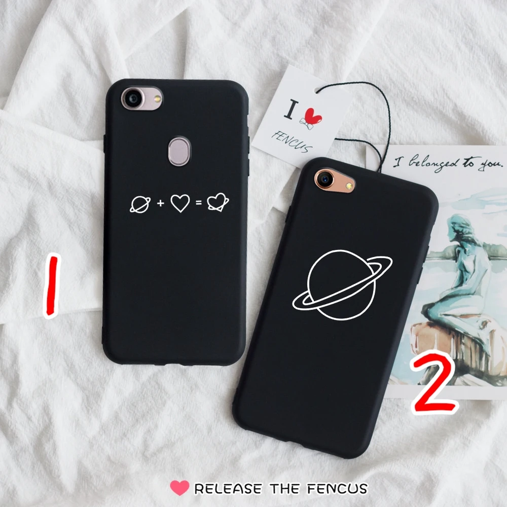 FENCUS для Oppo F9 A59 F1S A71 F3 F5 F7 Youth A83 A3s задняя крышка парные телефонные чехлы Planet Space