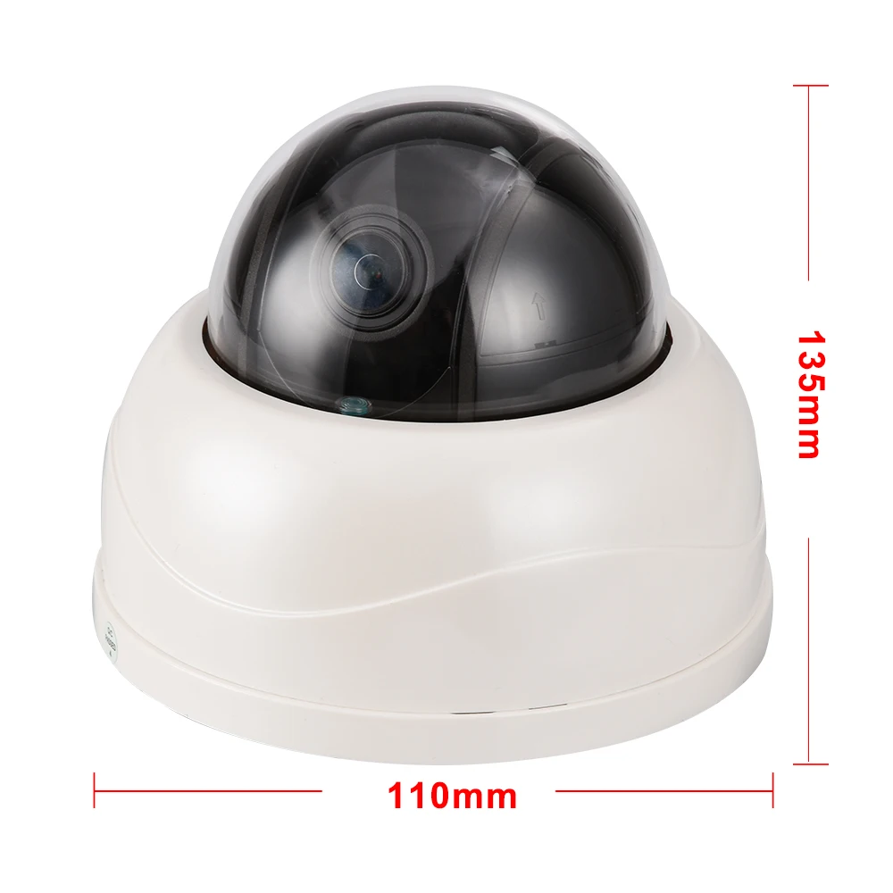 Высокое разрешение 4MP IP купольная камера безопасности PTZ CCTV 2 8 12 мм автоматическая