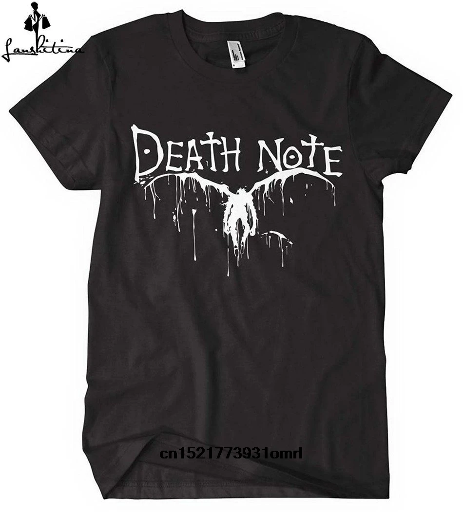 

Men t shirt Fashion Shirt Death Note Anime Manga t-shirt novelty tshirt women