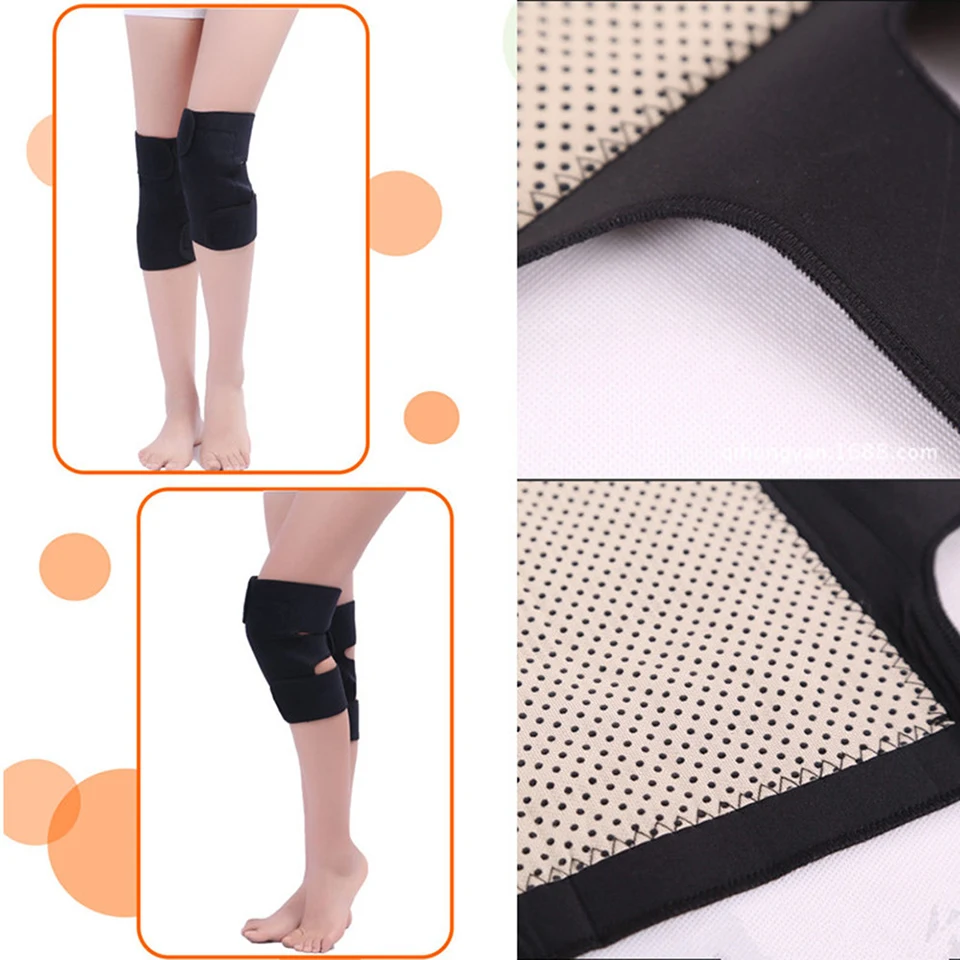 AOFEITE турмалиновая повязка на колено накладки для артрита поддержка колена брекет медицинский пояс эластичный наколенник Магнитная коленная подушка для спорта