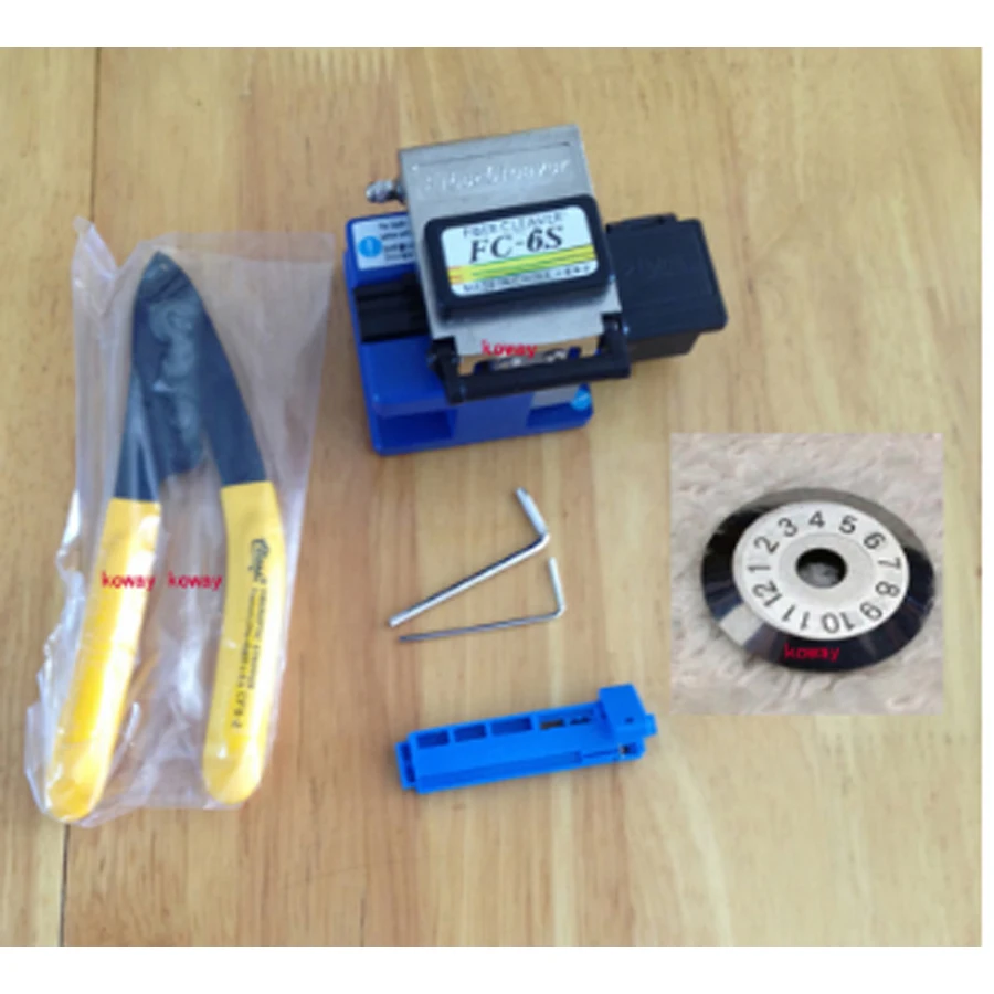 optical Fiber Cleaver fiber FTTH fiber cable cutting tools blade with