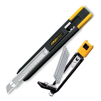 

9mm Multi-blade Auto-loading Utility Knife with Blade Storage (PA-2)