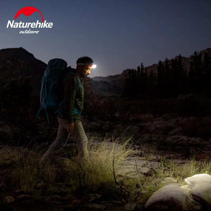 Многофункциональный светодиодный фонарь Naturehike с бликом на голову, супер яркий фонарь для кемпинга, палатки, бесплатный подарок, штатив