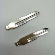 10 шт./лот Одежда высшего качества из металла пустой Uncut Флип KD удаленный ключевой лезвие Тип 44 для Chery