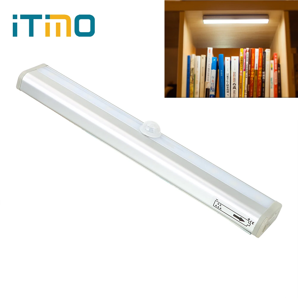 ITimo LED ليلة ضوء البير محس حركة الأشعة تحت الحمراء التعريفي مصباح طوارئ خزانة مصباح الخزانة مع 3 M لاصق ITimo LED ليلة ضوء البير محس حركة الأشعة تحت الحمراء التعريفي مصباح طوارئ خزانة مصباح الخزانة مع 3 M لاصق