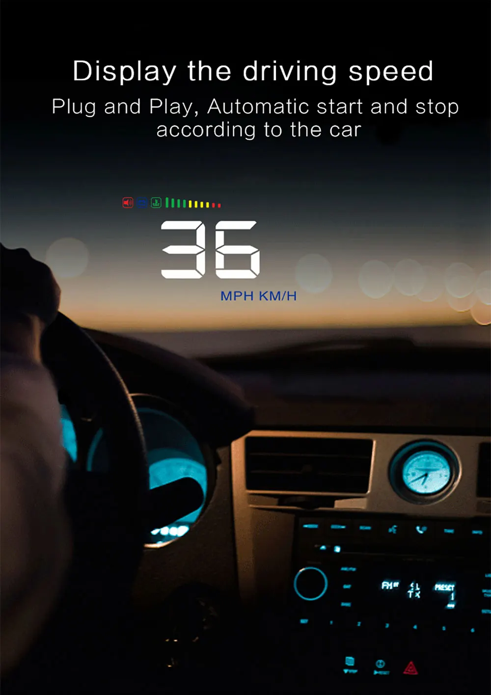 água alarme obdii ou interface obd ue filme reflexivo carro-estilo