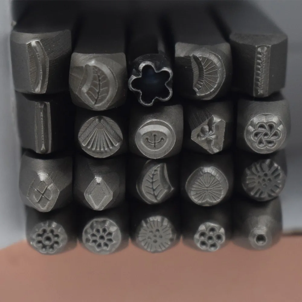 

ImpressArt Metal Design Stamp 20pcs Steel Stamp Punch Tool for jewelry making