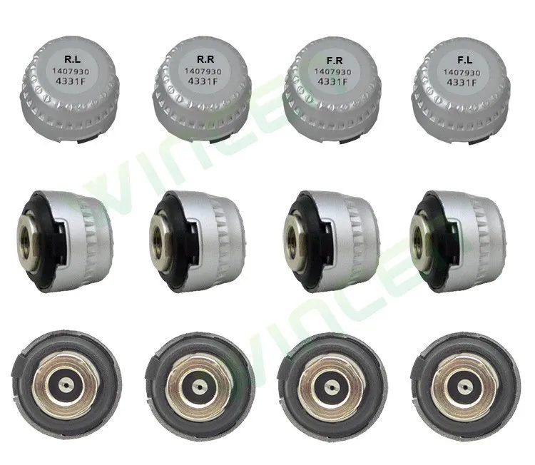 Цвет Экран TPMS с внешними Сенсор мониторинга Батарея напряжения транспортного средства Сенсор Батарея Сменные более способ установки