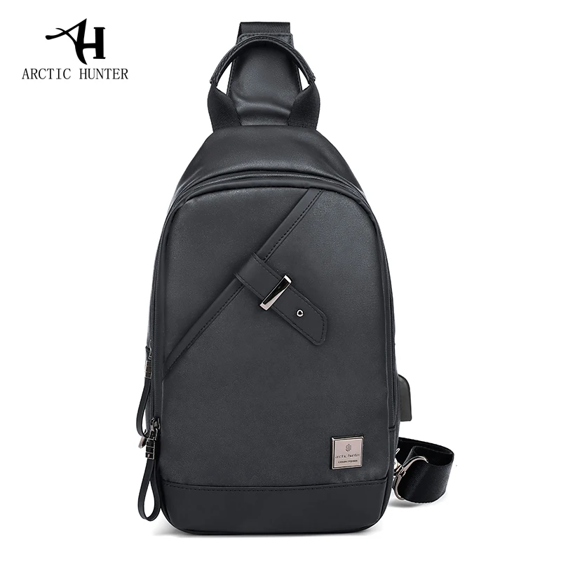 

ARCTIC HUNTER New trend fashion chest bag men's bag shoulder bag casual multi-function Messenger chest bag