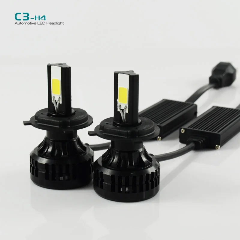 

H4 LED Car Headlight 72W LED Hi/lo Dual beam 6600LM For H4 Car light source Fog Light Lamp DRL DAYTIME DRIVING FOG Headlamp