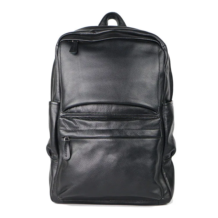 AETOO сумка мужская из воловьей кожи бизнес рюкзак кожаный студенческий
