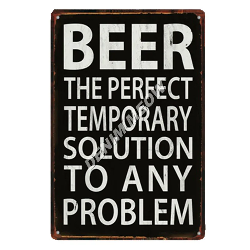 Ледяное Пиво винтажные металлические жестяные знаки Cheers Free Beer потертая шикарная табличка для бара паба украшение казино картина художественные плакаты WY52 - Цвет: 16