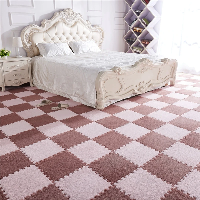 8Pcs 30x30cm DIY magic Jigsaw woonkamer slaapkamer kinderen kids soft patchwork tapijt Splice antislip puzzel klimmen carpet