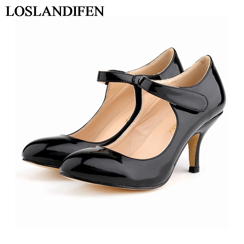 no heel mary jane shoes