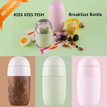 1 Youpin Kiss-Kiss Рыба Яйцо бутылка для воды с вакуумной изоляцией портативная грелка с лотком для яиц 380 мл