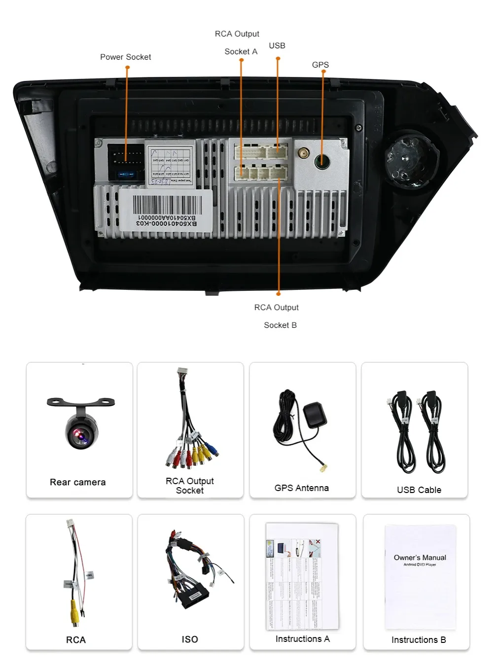 Cheap Bosion android 8.1 car dvd player radio for kia k2 Rio 2010 2011 2012 2013 2014 2015 2016 2017 radio stereo dvd gps navigation 5