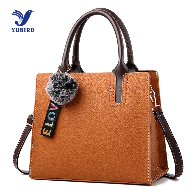 YUBIRD Women's Messenger Bags Casual Leather Handbags Women Bag Trunk