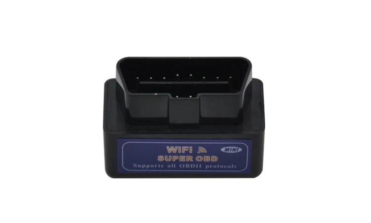 Синий Мини WiFi ELM327 OBD2 автомобильный автоматический диагностический инструмент для сканирования Mini ELM 327 Wifi для iPhone для iPad для iPod/Android