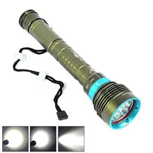 2000Lm XM-L T6 LED Zoomable Mini Flashlight Torch Lamp Light+18650 Battery