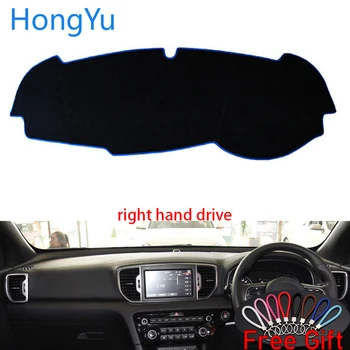 

Auto Car Dashboard Cover Dash Mat Board Pad Carpet Dashmat Interior Mats for kia Kx5 2016-2017 Right Hand Drive Accessories