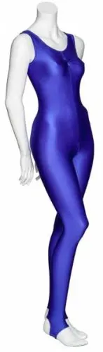 Спортивный костюм для девочек из нейлона и лайкры, костюмы для гимнастики, сценического выступления - Цвет: Deep Purple