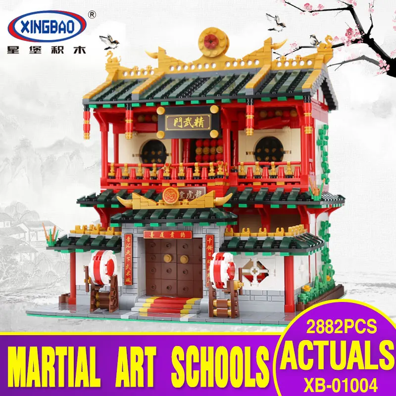 

X Model Compatible with X01004 2531Pcs Martial Art Models Building Kits Blocks Toys Hobby Hobbies For Boys Girls