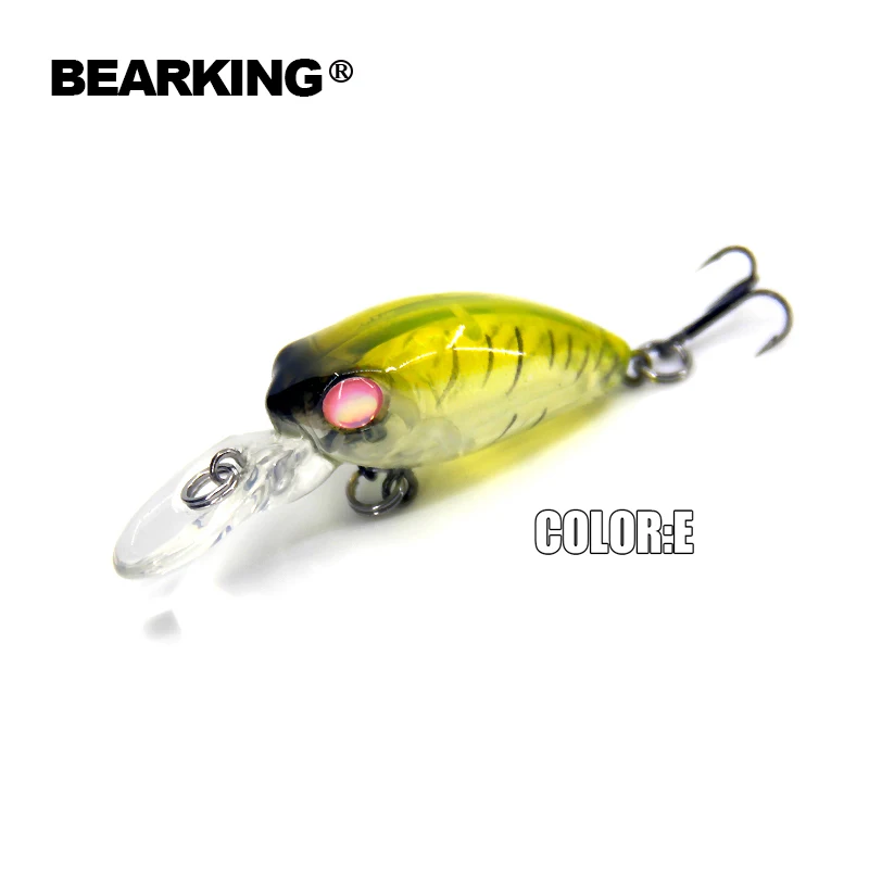 Bearking профессиональная популярная модель A+ рыболовные приманки, 12 цветов на выбор, гольян кривошипный 32 мм 2,7 г, рыболовные снасти жесткая приманка