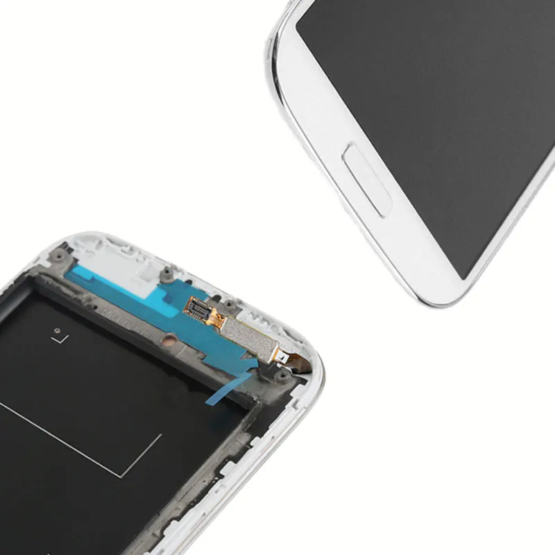 Для SAMSUNG Galaxy S4 i9505 ЖК дисплей сенсорный экран дигитайзер I9500 с рамкой для