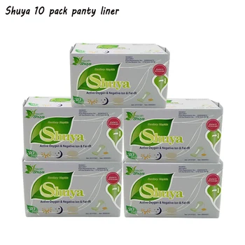 10 упаковок анионные прокладки женские органические гигиенические прокладки хлопковые прокладки для трусов отрицательные ионные гигиенич...