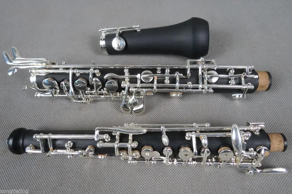 Beautiful Advanced Oboe C Key Semiautomatic Composite Wood Oboe Oboe