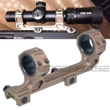 Тактический GE Automatics AR15 крепление для оптического прицела крепление 25,4 мм/30 мм кольца кронштейн для винтовочного прицела W/пузырьковый уровень для 20 мм рельса