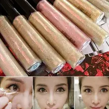 Профессиональная блестящая косметика для подводки глаз, 7 цветов, водостойкая Мерцающая пигментная Серебристая золотая металлическая жидкая подводка для глаз с блестками, макияж