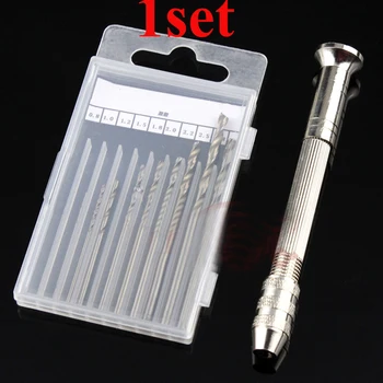 

1Set Drilling Tool Model Hand Drill Punch Auger 10 for RC Cars Spare Parts 4WD Racing Car Modification s