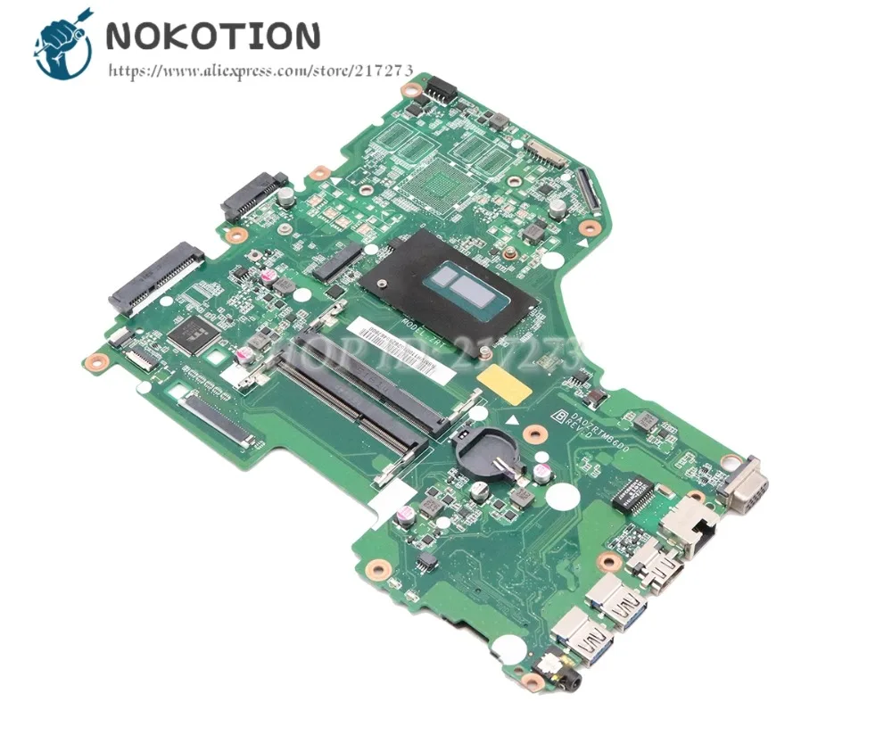 NOKOTION لشركة أيسر أسباير E5-573G اللوحة المحمول I3-4005U 1.7 جيجا هرتز CPU DDR3L DA0ZRTMB6D0 NBMVH11001 اللوحة الرئيسية