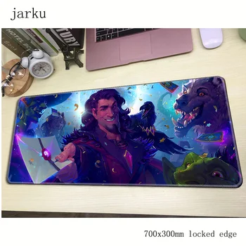 

HearthStone mousepad gamer 700x300X3MM gaming mouse pad large locrkand notebook pc accessories laptop padmouse ergonomic mat