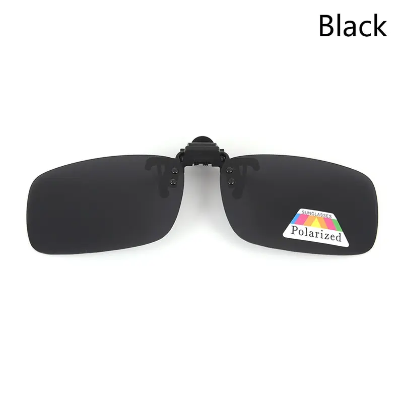 Одна деталь для мужчин и женщин вождения солнцезащитные очки Поляризованные клип для близорукости короткий прицел