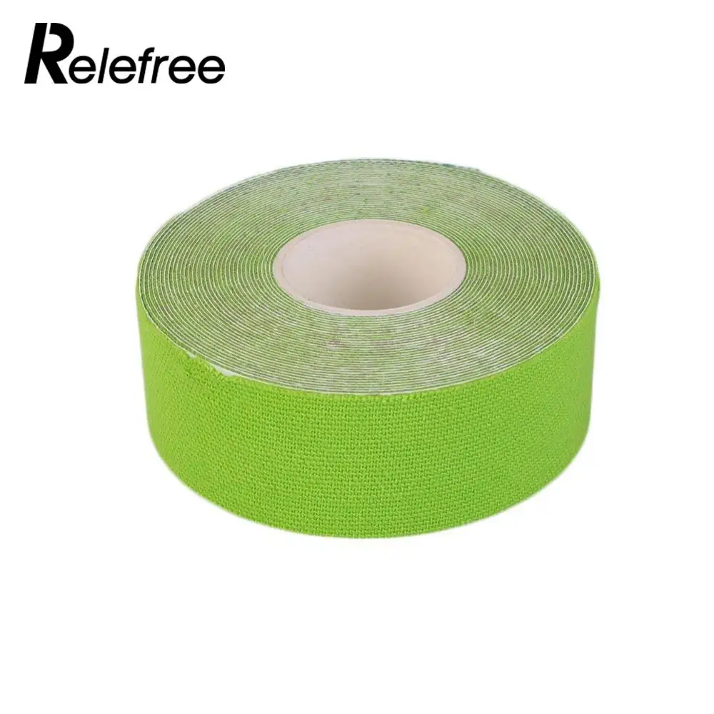 

5M * 2.5CM Weight Lifting Waterproof Breathable Sports Safety Fitness Athletic Weightlifting Cotton Elastic Adhesive Tape Belt