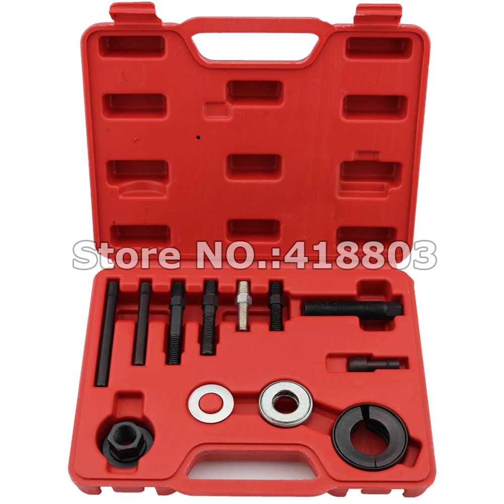 12Pc Power Steering Pulley Puller / Installer Kitin Engine Care from