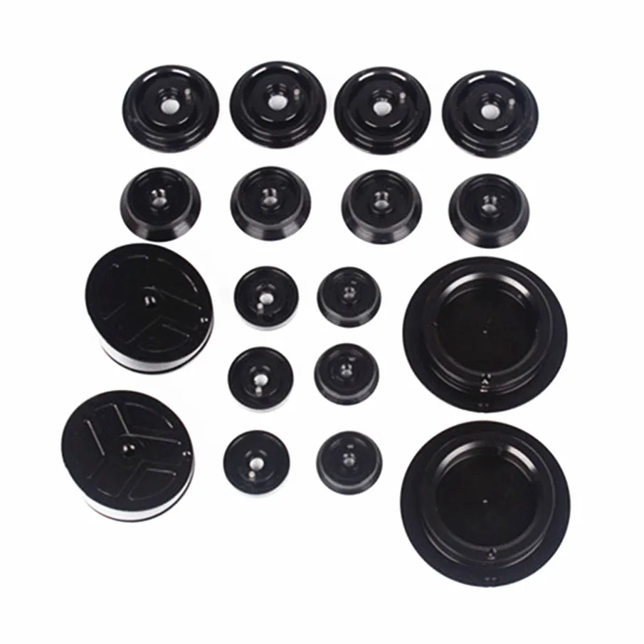 

CNC Aluminum Frame Hole Plug Cap Cover Set For BMW R1200GS/Adventure 2014- 2017 R1200RT 2014-2017 2015 2016 Black
