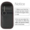 2022 Newest Hot 1pc Anti-theft Car Key Fob RFID Signal Blocker Faraday Signal Blocking Pouch Bag Key Wallets ► Photo 3/6