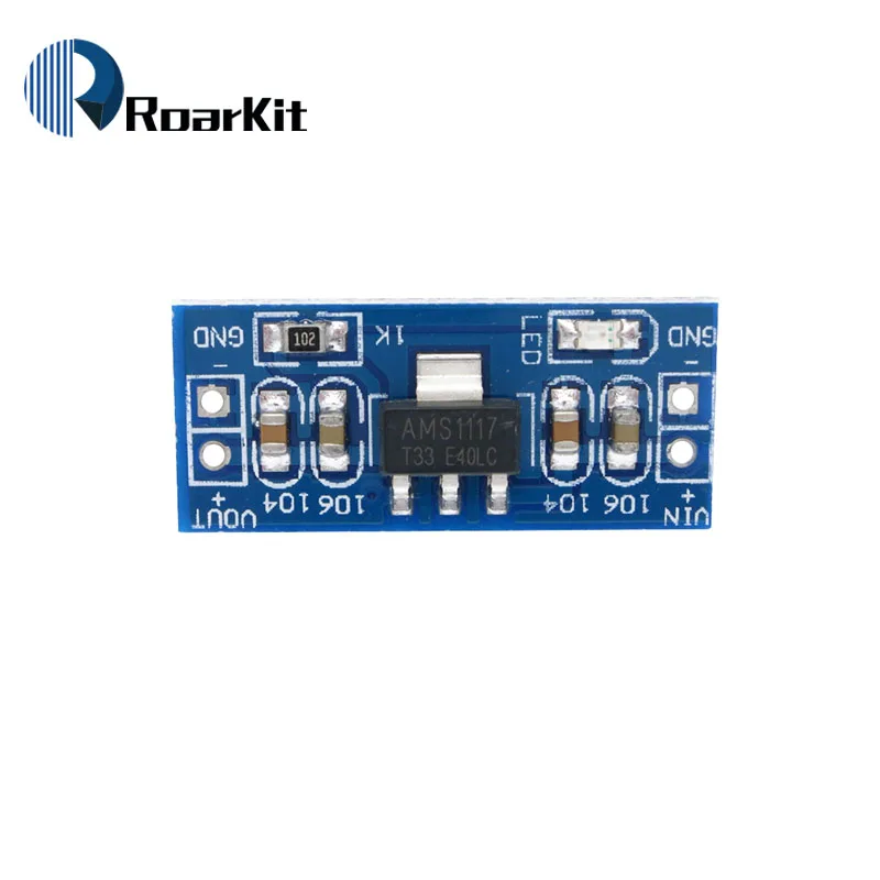 AMS1117 3,3 V 5V DC-DC понижающий модуль источника питания с AMS1117-5.0V Мощность понижающий модуль AMS1117-3.3V LDO 800MA