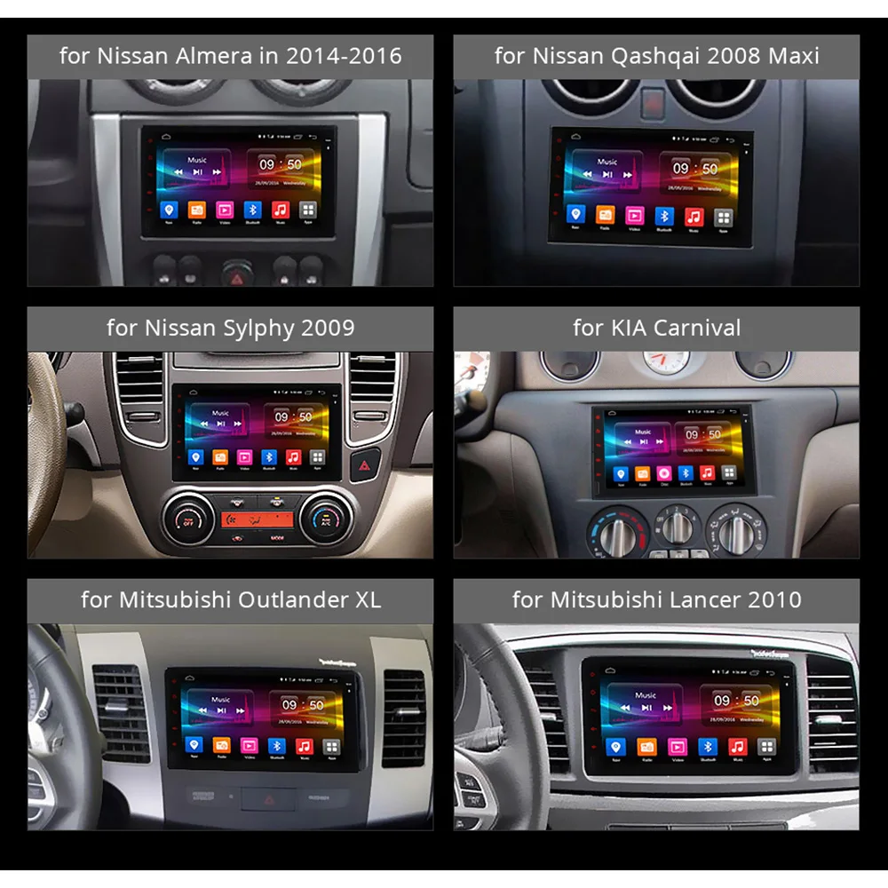 Sale Ownice 2 Din K3 4 Core Android 9.0 2G +16GB Car Radio Gps Navigation Universal Autoradio Car Radio 2din Multimedia Car Player 2